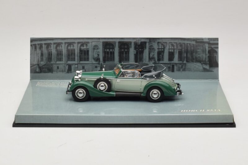 Horch 853 Cabriolet Verde Minichamps 1:43 436012034 Metal