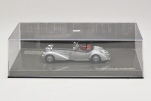 Horch 855 Special Roadster Prateado Preto Minichamps 1:43 436014204 Metal - imagem 5 de 5