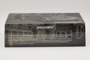 Horch 855 Special Roadster Prateado Azul Minichamps 1:43 436014202 Metal - imagem 4 de 5