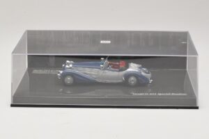 Horch 855 Special Roadster Prateado Azul Minichamps 1:43 436014202 Metal - imagem 5 de 5