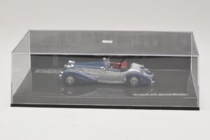 Horch 855 Special Roadster Azul Prata Sem Caixa Exterior Minichamps 1:43 436014202-O1 Metal - imagem 4 de 4