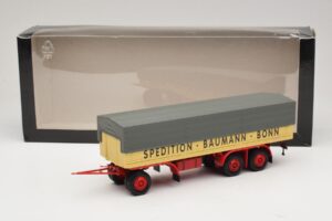 Kassbohrer Reboque de Plataforma Baumann Bonn Minichamps 1:43 439161097 Metal - imagem 6 de 6