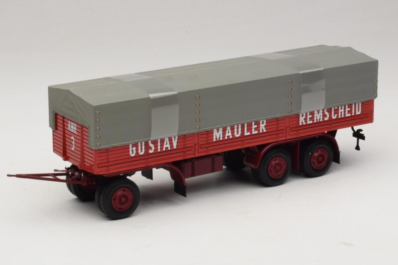 Kassbohrer Reboque de Plataforma Mauler Remscheid Minichamps 1:43 439161099 Metal