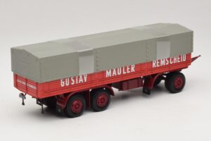 Kassbohrer Reboque de Plataforma Mauler Remscheid Minichamps 1:43 439161099 Metal - imagem 2 de 6