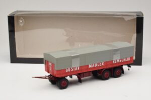 Kassbohrer Reboque de Plataforma Mauler Remscheid Minichamps 1:43 439161099 Metal - imagem 6 de 6