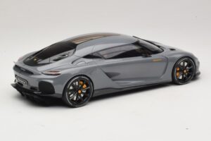 Koenigsegg Gemera Cinzento GT Spirit 1:18 GT374 Resina - imagem 2 de 5