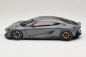 Koenigsegg Gemera Cinzento GT Spirit 1:18 GT374 Resina - imagem 3 de 5