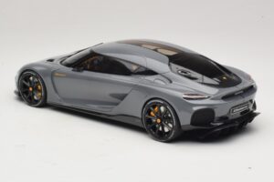 Koenigsegg Gemera Cinzento GT Spirit 1:18 GT374 Resina - imagem 4 de 5