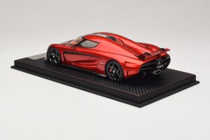 Koenigsegg Regera Candy Apple Red FrontiArt 1:18 AS010-77 Resina - imagem 5 de 7
