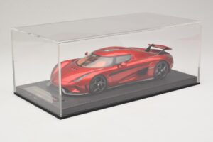Koenigsegg Regera Candy Apple Red FrontiArt 1:18 AS010-77 Resina - imagem 6 de 7