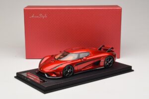 Koenigsegg Regera Candy Apple Red FrontiArt 1:18 AS010-77 Resina - imagem 7 de 7
