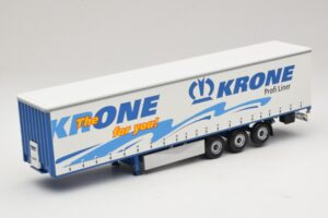 Krone Profiliner Semirreboque Articulado Com Cortinas Minichamps 1:43 439911120 Metal