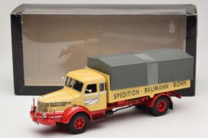 Krupp Titan Camião de Plataforma Baumann Bonn Minichamps 1:43 439069025 Metal - imagem 6 de 6