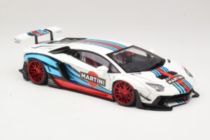 Lamborghini Aventador LB Works Martini Livery AUTOart 1:18 79185 Compósito - imagem 6 de 8