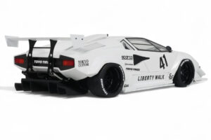 Lamborghini Countach LB-Works Branco GT Spirit 1:18 Z356-WH Resina - imagem 2 de 5