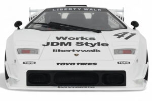 Lamborghini Countach LB-Works Branco GT Spirit 1:18 Z356-WH Resina - imagem 4 de 5
