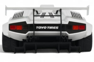 Lamborghini Countach LB-Works Branco GT Spirit 1:18 Z356-WH Resina - imagem 5 de 5