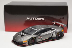 Lamborghini Huracan LP620-2 Super Trofeo #63 Cinzento Escuro 2016 AUTOart 1:18 81559 Compósito - imagem 8 de 8