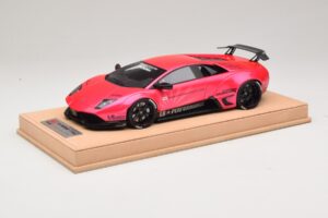 Lamborghini Murcielago Liberty Walk Rosa Brilhante AB Models 1:18 REMC044 Resina