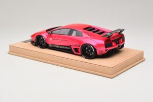 Lamborghini Murcielago Liberty Walk Rosa Brilhante AB Models 1:18 REMC044 Resina - imagem 5 de 7