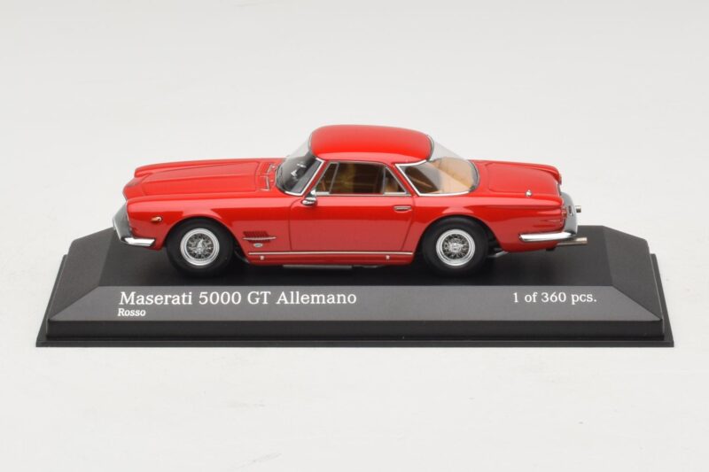 Maserati 5000 GT Allemano Vermelho Minichamps 1:43 Maserati 5000 GT Allemano Vermelho Minichamps 1:43 437123321 Metal