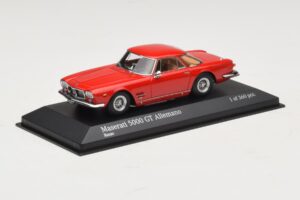 Maserati 5000 GT Allemano Vermelho Minichamps 1:43 437123321 Metal - imagem 2 de 4