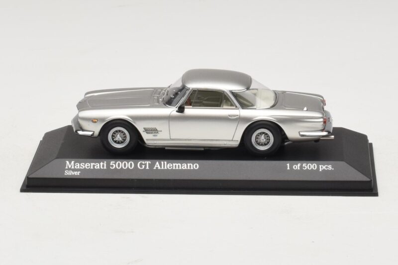 Maserati 5000 GT Allemano Prateado Minichamps 1:43 Maserati 5000 GT Allemano Prateado Minichamps 1:43 437123324 Metal