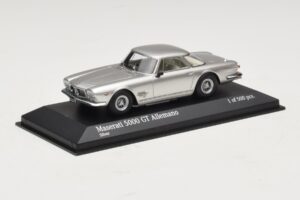 Maserati 5000 GT Allemano Prateado Minichamps 1:43 437123324 Metal - imagem 2 de 4
