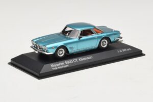 Maserati 5000 GT Allemano Verde Metallizzato Minichamps 1:43 437123320 Metal - imagem 2 de 4