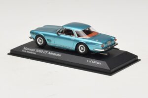 Maserati 5000 GT Allemano Verde Metallizzato Minichamps 1:43 437123320 Metal - imagem 3 de 4