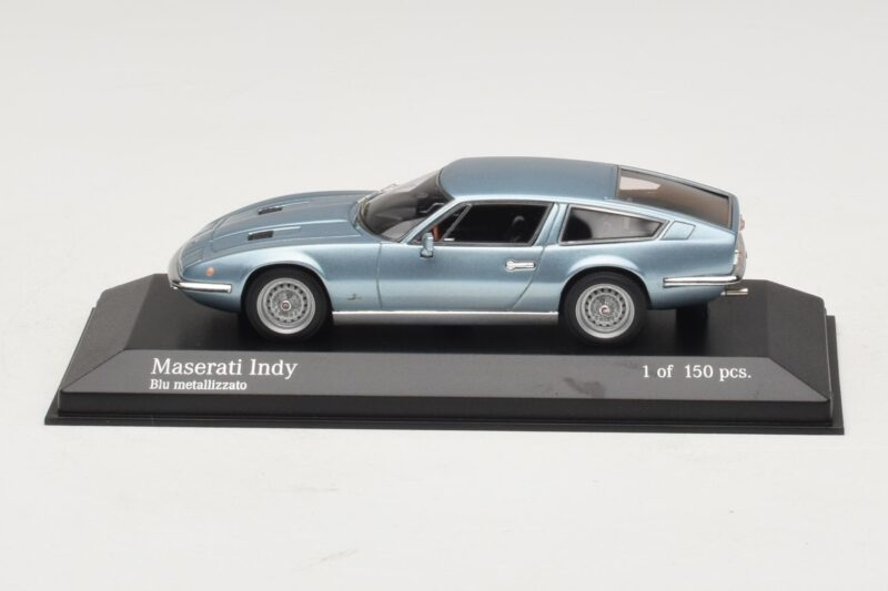 Maserati Indy Blue Metallic Minichamps 1:43 437123122 Metal