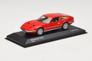 Maserati Indy Vermelho Minichamps 1:43 437123120 Metal - imagem 2 de 4