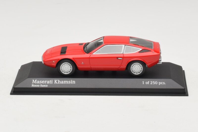 Maserati Khamsin Vermelho Minichamps 1:43 Maserati Khamsin Vermelho Minichamps 1:43 437123224 Metal