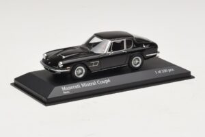 Maserati Mistral Preto Minichamps 1:43 437123421 Metal - imagem 2 de 4