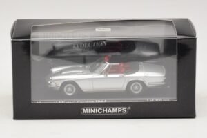 Maserati Mistral Spyder Prateado Minichamps 1:43 437123431 Metal - imagem 4 de 4