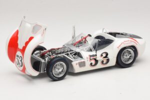 Maserati Tipo 61 #53 B. Krause Los Angeles Times Grand Prix Winner 1960 Minichamps 1:18 100601253 Metal - imagem 2 de 8