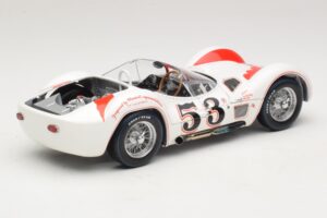 Maserati Tipo 61 #53 B. Krause Los Angeles Times Grand Prix Winner 1960 Minichamps 1:18 100601253 Metal - imagem 3 de 8