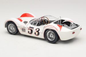 Maserati Tipo 61 #53 B. Krause Los Angeles Times Grand Prix Winner 1960 Minichamps 1:18 100601253 Metal - imagem 7 de 8