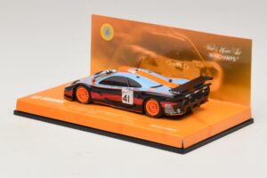 McLaren F1 GTR Gulf Team Davidoff #41 P-H. Raphanel / J-M. Gounon FIA GT Championship 1997 Minichamps 1:43 533174341 Metal - imagem 3 de 4