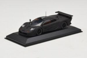 McLaren F1 GTR Longtail Preto Fosco 1997 Minichamps 1:43 MCLAREN010 Metal