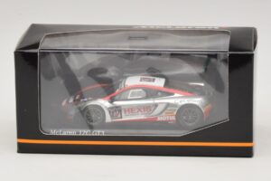 McLaren MP4-12C GT3 #107 Hexis Racing Cazenave / O. Panis 24 Hours of Spa 2013 Minichamps 1:43 437131397 Metal - imagem 4 de 4