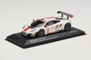 McLaren MP4-12C GT3 #11 Art Grand Prix Leclerc / Parisy 24 Hours of Spa 2013 Minichamps 1:43 437131311 Metal - imagem 2 de 4