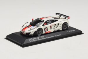 McLaren MP4-12C GT3 #12 Art Grand Prix Demoustier / Amado 24 Hours of Spa 2012 Minichamps 1:43 437121312 Metal - imagem 2 de 4