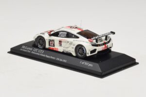 McLaren MP4-12C GT3 #12 Art Grand Prix Demoustier / Amado 24 Hours of Spa 2012 Minichamps 1:43 437121312 Metal - imagem 3 de 4