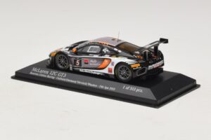 McLaren MP4-12C GT3 #5 Boutsen Racing Guilvert / Dermont 24 Hours of Spa 2013 Minichamps 1:43 437131305 Metal - imagem 3 de 4