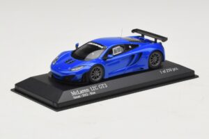 McLaren MP4-12C GT3 Street Azul Minichamps 1:43 437121397 Metal - imagem 2 de 4