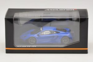 McLaren MP4-12C GT3 Street Azul Minichamps 1:43 437121397 Metal - imagem 4 de 4