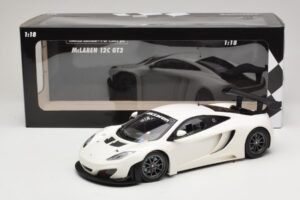 McLaren MP4-12C GT3 Branco 2013 Minichamps 1:18 151121394 Metal - imagem 6 de 6