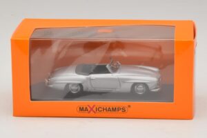 Mercedes 190 SL W121 Prata Maxichamps 1:43 940033130 Metal - imagem 4 de 4