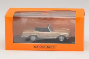 Mercedes 230 SL W113 Dourado Metálico Maxichamps 1:43 940032230 Metal - imagem 4 de 4